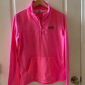 Vineyard Vines Woman’s Half zip Pink size Medium